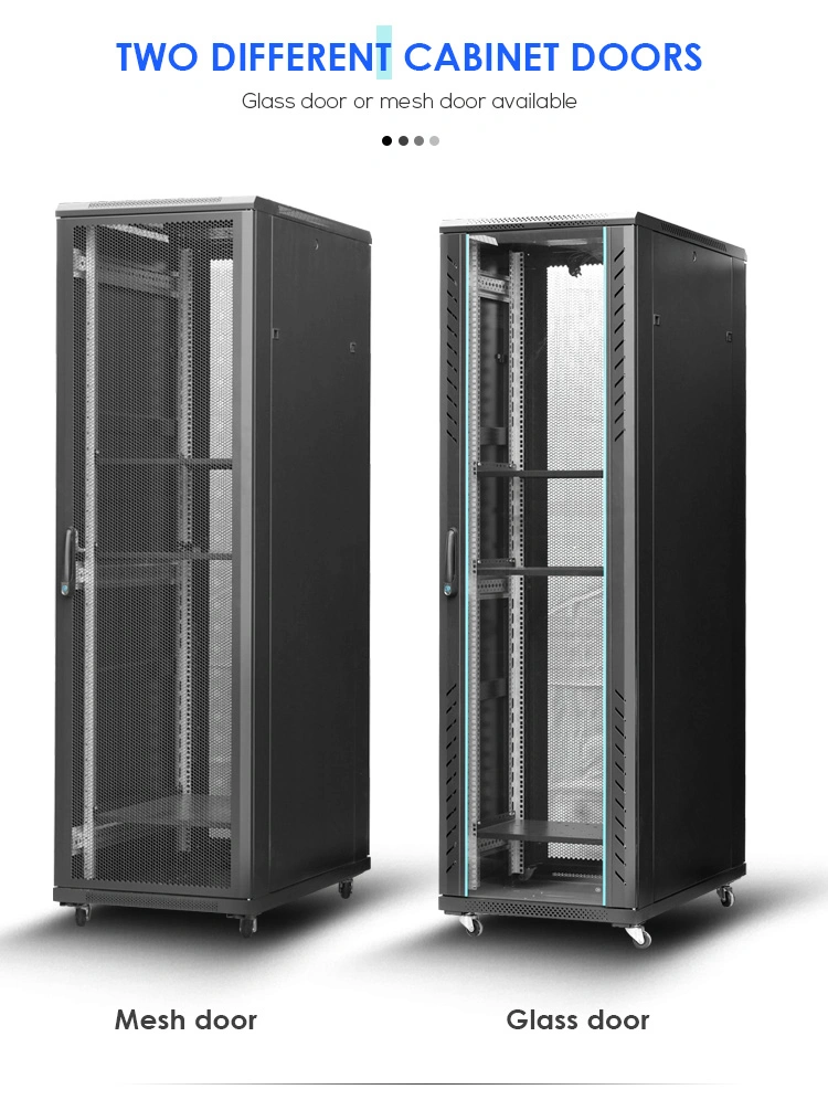 36u Network Cabinet Server Rack Glass Door Mesh Door 600X600mm