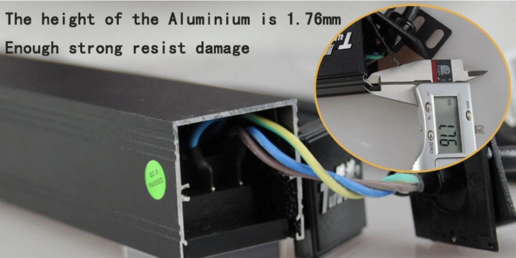 Turn-Link 1u 19" 6 Way Denmark Type Socket Server Rack Mount PDU