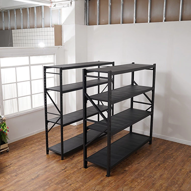 Open Common Use Adjustable Storage Rack Display Rack with 4 Layers