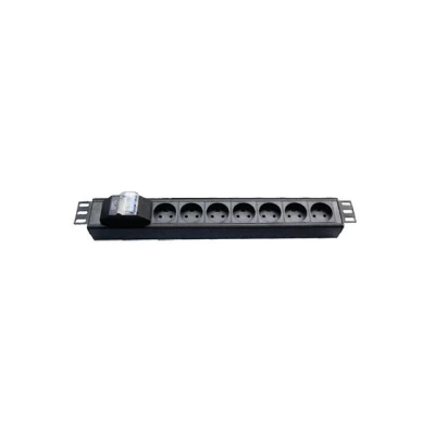 6 Steckdosen Steckdosenleiste Dänemark Metered Switched Clever Black PDU Socket Denmark